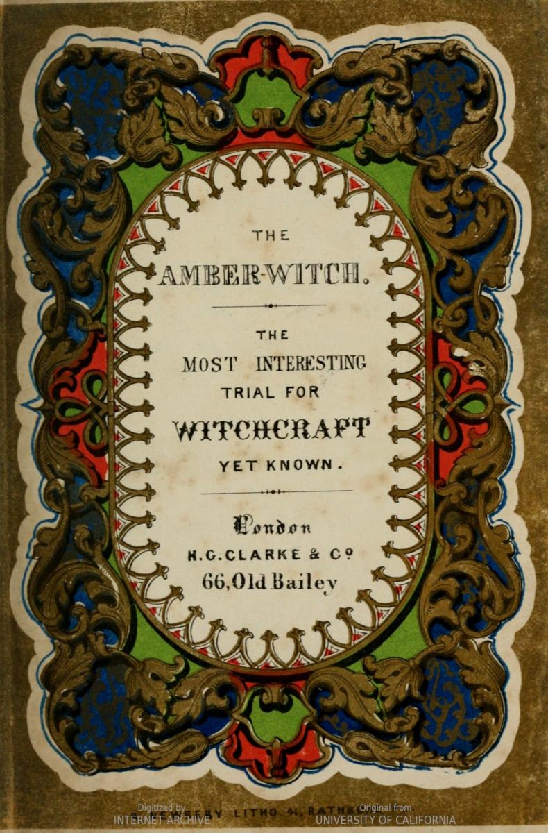 Cover of The Amber Witch